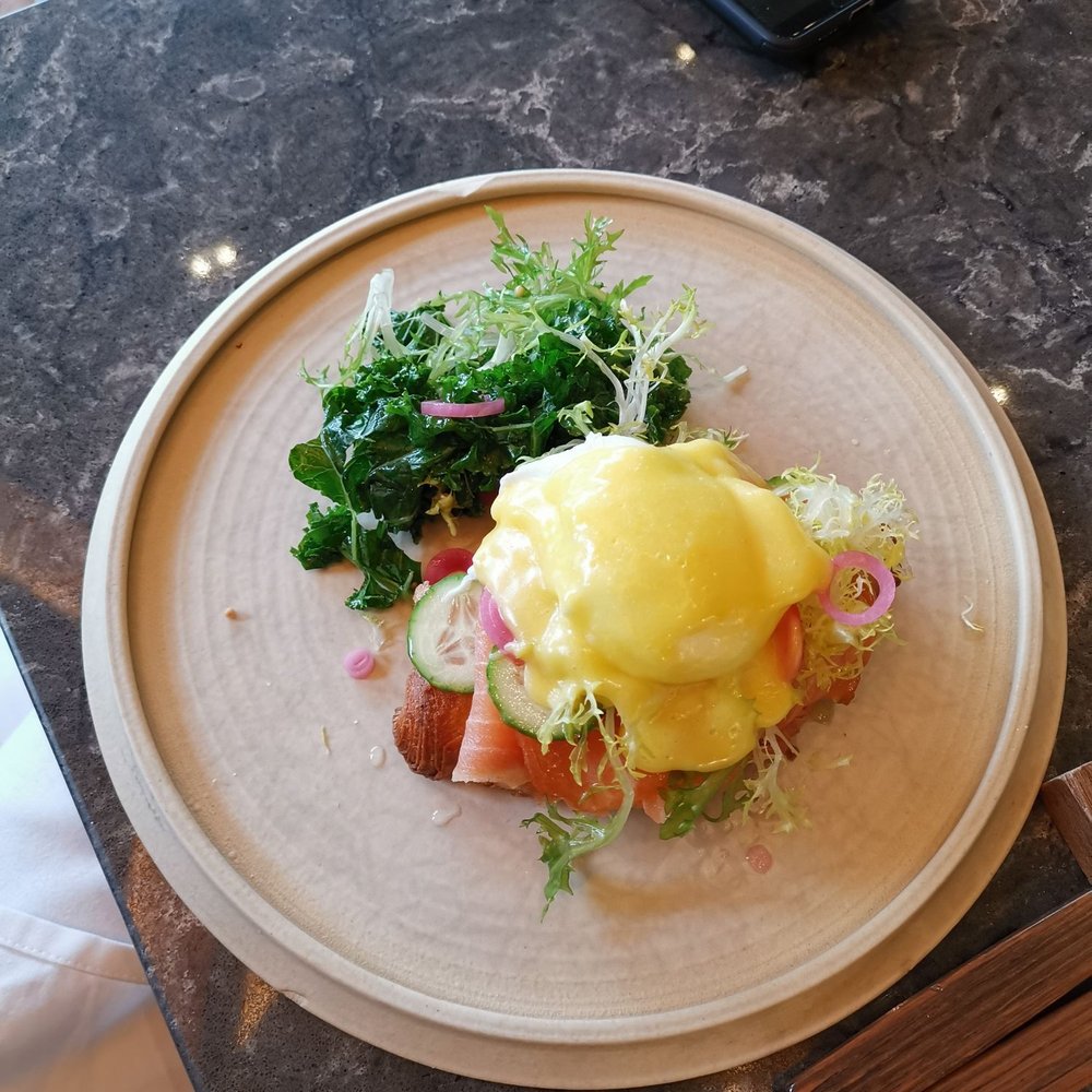 Hexagon - Smoked salmon croissant - French Near Me - Oakville, Ontario Hexagon - Smoked salmon croissant - French Near Me - Oakville, Ontario