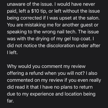 Swan Nails - Final disappointed email response to this establishment - Nail Salons Near Me - Las Vegas, Nevada Swan Nails - Final disappointed email response to this establishment - Nail Salons Near Me - Las Vegas, Nevada