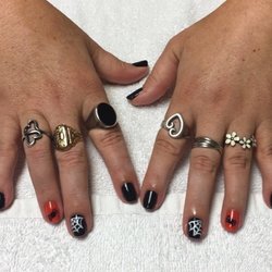 Simply Red Salonspa - Fun Halloween nails by Kilee