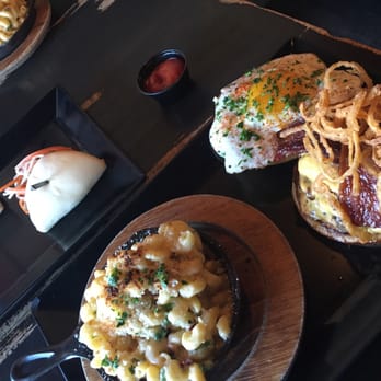 Little Bad Wolf - The Wolf Burger, side of Mac & Cheese, & Pork Bao. All were amazing. - American Near Me - Chicago, Illinois Little Bad Wolf - The Wolf Burger, side of Mac & Cheese, & Pork Bao. All were amazing. - American Near Me - Chicago, Illinois