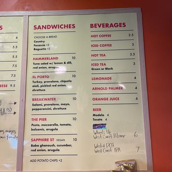 Southwest Bread - Menu part 2 - Bakeries Near Me - El Segundo, California