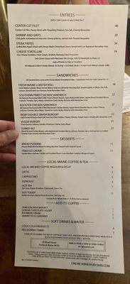 Menu photo 6 Rigby Yard Portland, ME