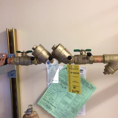 ABC Water Specialty Backflow Testing Logo