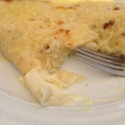 Hotel Klosterbräustuben - Pfannkuchen gefuellt mit spargel