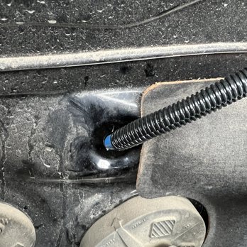 EZ Car Audio - Main power for amp ran through firewall no groumet sharp metal - Car Stereo Installation Near Me - Las Vegas, Nevada EZ Car Audio - Main power for amp ran through firewall no groumet sharp metal - Car Stereo Installation Near Me - Las Vegas, Nevada