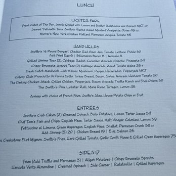 Swifty’s - Lunch menu - American Near Me - Palm Beach, Florida Swifty’s - Lunch menu - American Near Me - Palm Beach, Florida