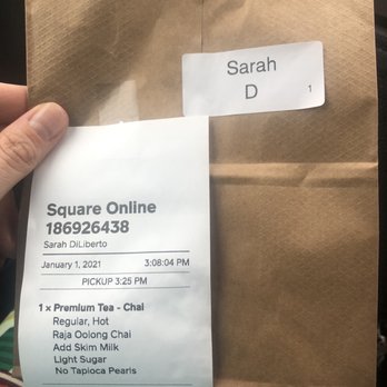 Tea Leaf Cafe - My to-go tea order. - Bubble Tea Near Me - Blasdell, New York