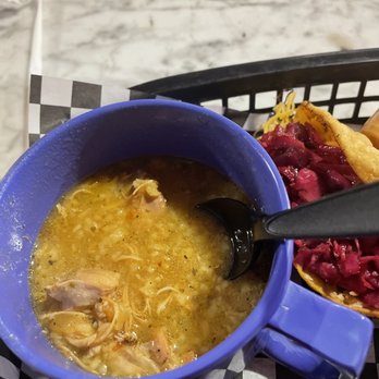The Fried Taco - yummy soup and a brisket taco!! - Tacos Near Me - Edmond, Oklahoma The Fried Taco - yummy soup and a brisket taco!! - Tacos Near Me - Edmond, Oklahoma