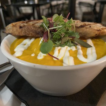 Pono Pacific Kitchen - Carrot ginger soup (large soup of the day) - Seafood Near Me - Grover Beach, California