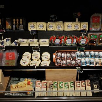 Cheese Brothers - a display of cheeses and other foods - Cheese Shops Near Me - Barron, Wisconsin
