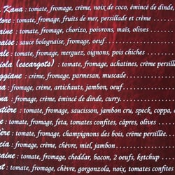 La Storia - Nos pizzas!