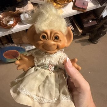 Purple Peacock - Found another troll for Maya - Antiques Near Me - Littleton, New Hampshire