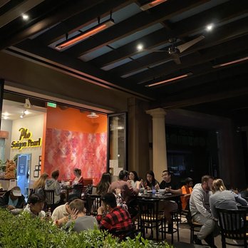 Pho Saigon Pearl - people sitting at tables outside a restaurant - Vietnamese Near Me - Irvine, California Pho Saigon Pearl - people sitting at tables outside a restaurant - Vietnamese Near Me - Irvine, California