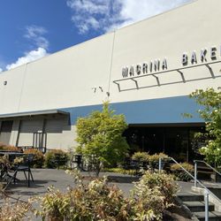 Macrina Bakery & Cafe - Seating inside and outside