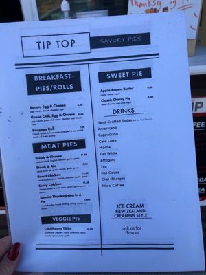 Tip Top Savory Pies by null