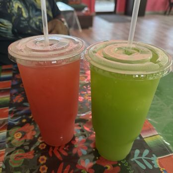 Delicias Conchita - Watermelon and Cucumber Lime Agua Fresca - Mexican Near Me - Melbourne, Florida