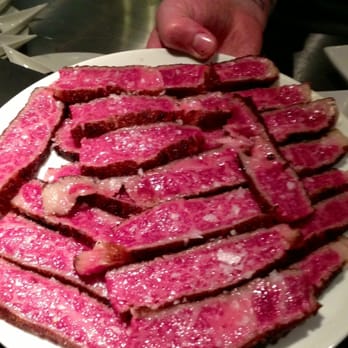 Trust - Real deal, certified Kobe. I liked cutting it into tiny, thin, bites that just melted into flavor. - Tapas/Small Plates Near Me - Santa Ana, California Trust - Real deal, certified Kobe. I liked cutting it into tiny, thin, bites that just melted into flavor. - Tapas/Small Plates Near Me - Santa Ana, California