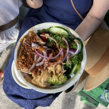 Brooklyn Suya - Salmon Suya Bowl - African Near Me - Brooklyn, New York