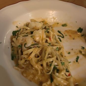 Mani Osteria & Bar - Shrimp Scampi (very spicy)! - Italian Near Me - Ann Arbor, Michigan