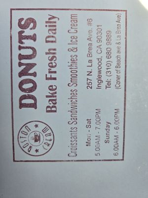 Boston Cream Donut by null