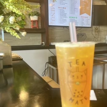 Tea Mate - PassionFruit Green Tea - Bubble Tea Near Me - Boulder, Colorado