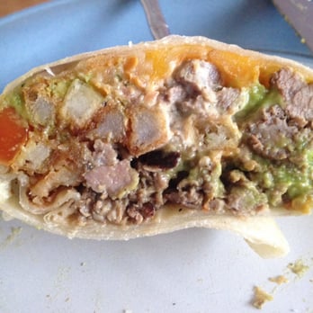 The Taco Stand - Inside the California burrito - Tacos Near Me - Encinitas, California The Taco Stand - Inside the California burrito - Tacos Near Me - Encinitas, California