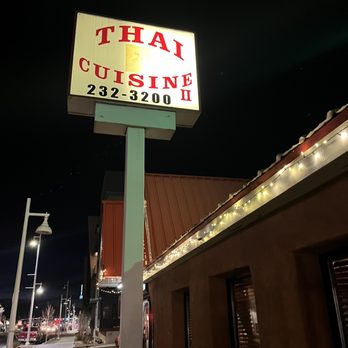 Thai Cuisine II - Thai cuisine sign - Thai Near Me - Albuquerque, New Mexico