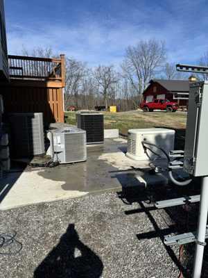Home Generator Installation - This is a 400 AMP meter base upgrade with new whole home generator install. Home Generator Installation - This is a 400 AMP meter base upgrade with new whole home generator install.