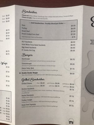 Menu photo 4 Evans Egg House Ludlow, MA