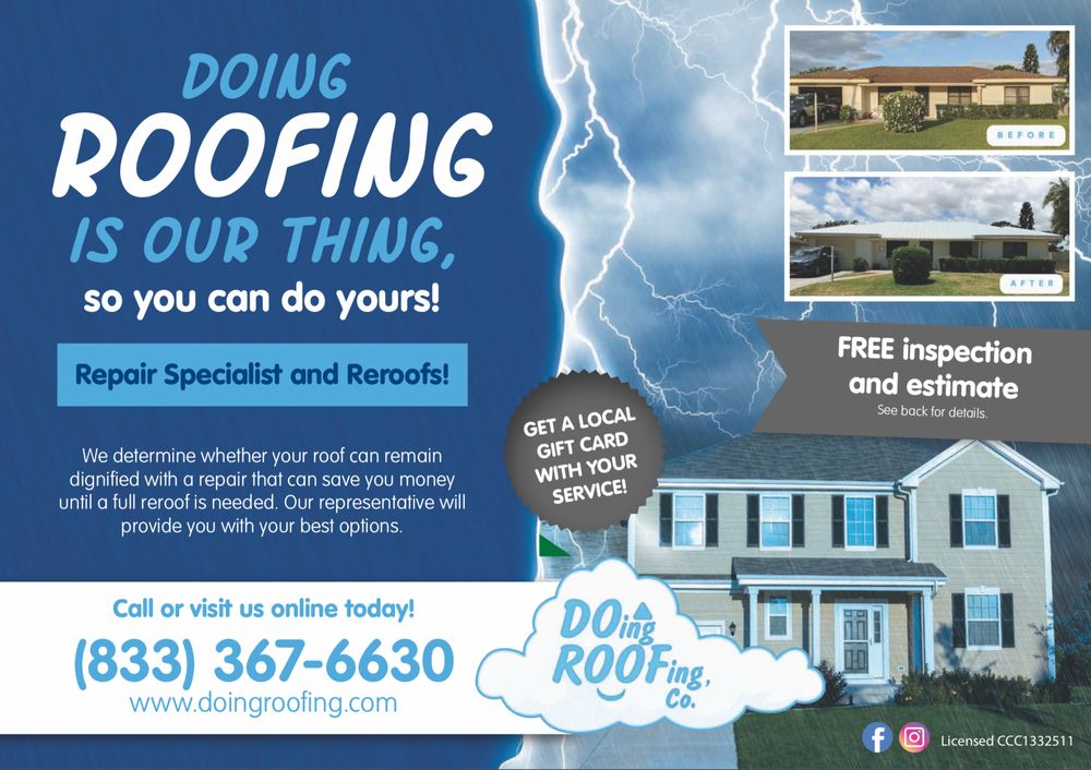 Slide of Doing Roofing, Co.