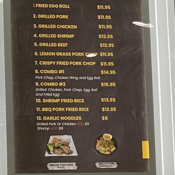 Viet Time - Rice plate / vermicelli menu - Vietnamese Near Me - San Bruno, California