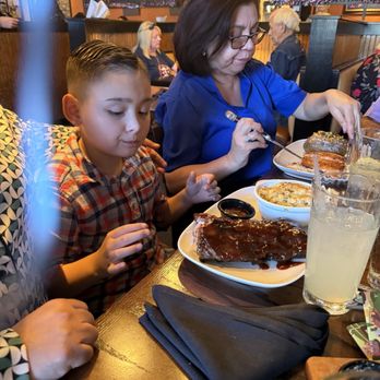 LongHorn Steakhouse - My son being like dad except with a half slab of ribs and Mac and cheese!! - Steakhouses Near Me - Phoenix, Arizona LongHorn Steakhouse - My son being like dad except with a half slab of ribs and Mac and cheese!! - Steakhouses Near Me - Phoenix, Arizona