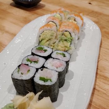 Tom Sushi - negihami maki, Alaska roll - Sushi Bars Near Me - Vancouver, British Columbia