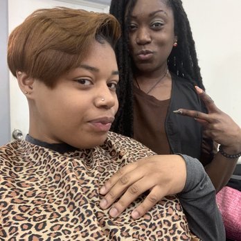 The Powder Room - Me and Petra flaunting my new do. - Hair Salons Near Me - Laurelton, New York The Powder Room - Me and Petra flaunting my new do. - Hair Salons Near Me - Laurelton, New York