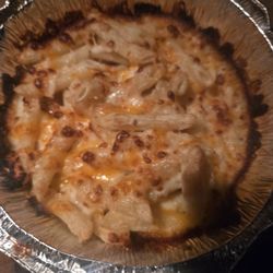 Domino's Pizza - Burnt and dried mac and cheese pasta