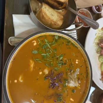 Holbox - Seafood soup.. perfect at night during this chilly weather. Spicy too. Love it. - Latin American Near Me - Los Angeles, California Holbox - Seafood soup.. perfect at night during this chilly weather. Spicy too. Love it. - Latin American Near Me - Los Angeles, California