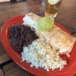 El Tejano Tex Mex - Burrito Plate