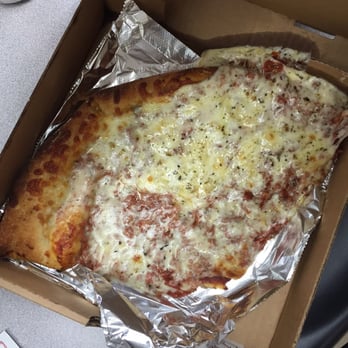 Lilly's Pizza - Lily's cheese pizza - is this really one slice?!! - Pizza Near Me - Raleigh, North Carolina