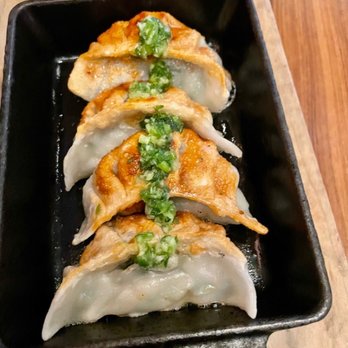 Morimoto - Pan fried pork gyoza - YUM!! - Japanese Near Me - Las Vegas, Nevada