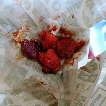Wingstop - Apparently these are boneless wings... More like mini nuggets - Chicken Wings Near Me - Los Angeles, California