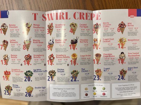 Menu photo 8 T Swirl Crepe Chandler, AZ
