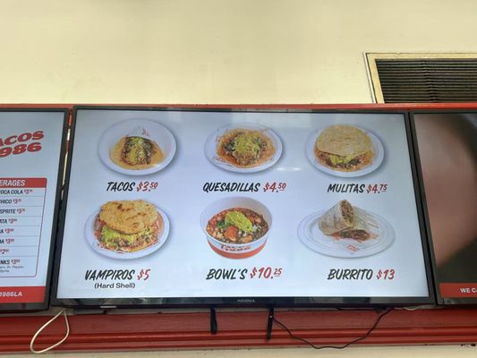 Menu photo 2 Tacos 1986 Los Angeles, CA Menu photo 2 Tacos 1986 Los Angeles, CA