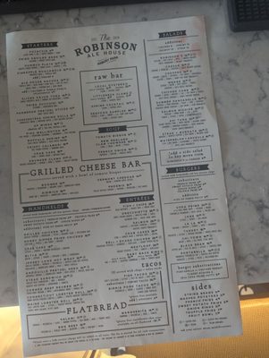 Menu photo 7 The Robinson Ale House Asbury Park, NJ Menu photo 7 The Robinson Ale House Asbury Park, NJ