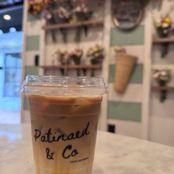 Patinaed & Co - Iced caramel macchiato - Coffee & Tea Near Me - Cocoa, Florida Patinaed & Co - Iced caramel macchiato - Coffee & Tea Near Me - Cocoa, Florida