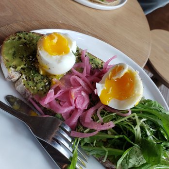 Onyx Coffee Lab - Avocado toast with soft boiled egg - Coffee & Tea Near Me - Rogers, Arkansas Onyx Coffee Lab - Avocado toast with soft boiled egg - Coffee & Tea Near Me - Rogers, Arkansas