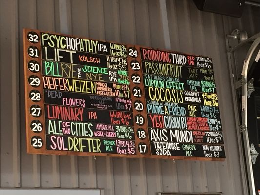 Menu photo 8 MadTree Brewing Cincinnati, OH