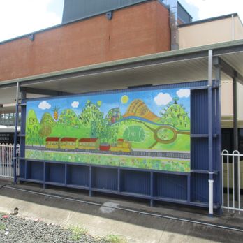 Nambour Railway Station - Mural - Landmarks & Historical Buildings Near Me Nambour Railway Station - Mural - Landmarks & Historical Buildings Near Me