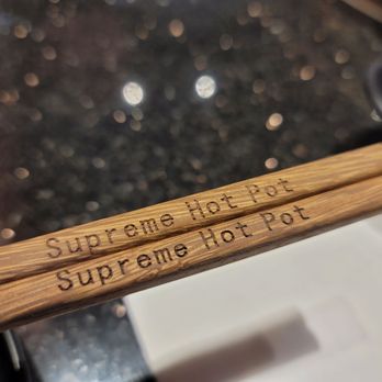Supreme Hot Pot - two chopsticks on a plate - Hot Pot Near Me - Arlington, Virginia Supreme Hot Pot - two chopsticks on a plate - Hot Pot Near Me - Arlington, Virginia