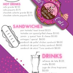 Tati's Cakes & Coffee Shop - Tati's Cakes & Coffee Shop * Menu