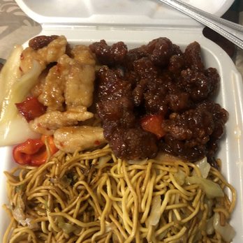 Panda Express - Build Your Own Plate - 2 Half Sides - Chinese Near Me - Lilburn, Georgia